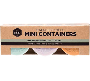 Ever Eco  |  Stainless Steel Mini Containers 3pk