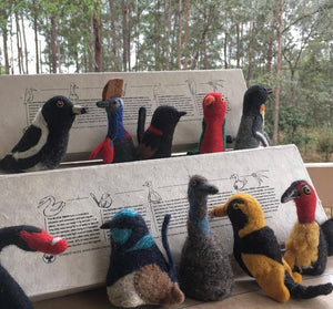 Australian Native Bird Finger Puppet Set 02