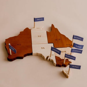 Australian Map Puzzle Play Set.