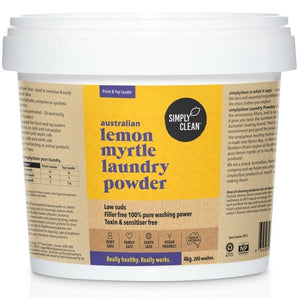 Simply Clean Laundry Powder 4kg - Lemon Myrtle