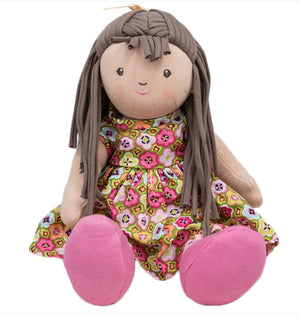 Sofia Jointed Doll with Brown Hair