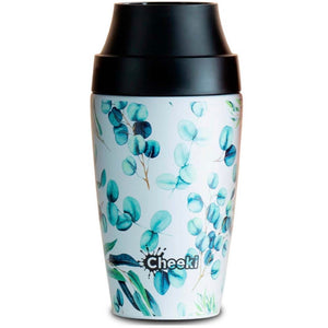 Cheeki Leakproof Coffee Mug 350ml - Watercolour