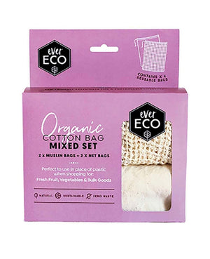 Ever Eco  |  Reusable Organic Cotton Produce Bags (Mixed)