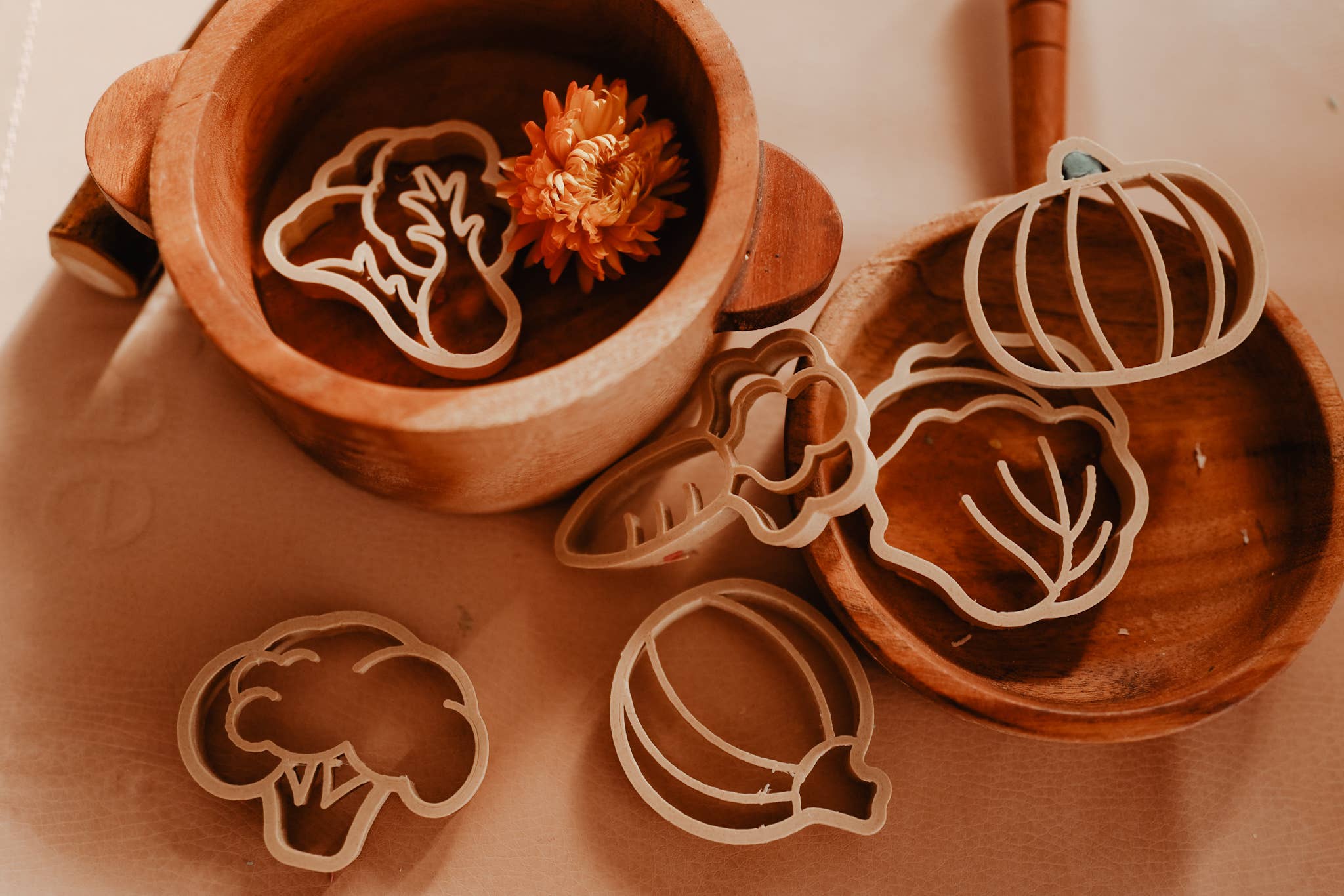 Vegetable Cutter Set - Eco Playdough Tool