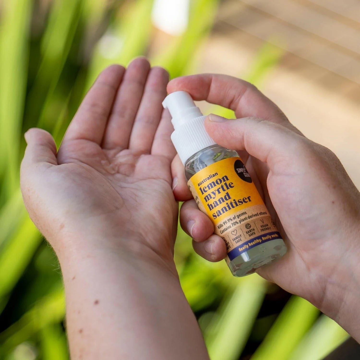 Simply Clean | Lemon Myrtle Hand Sanitiser 50ml