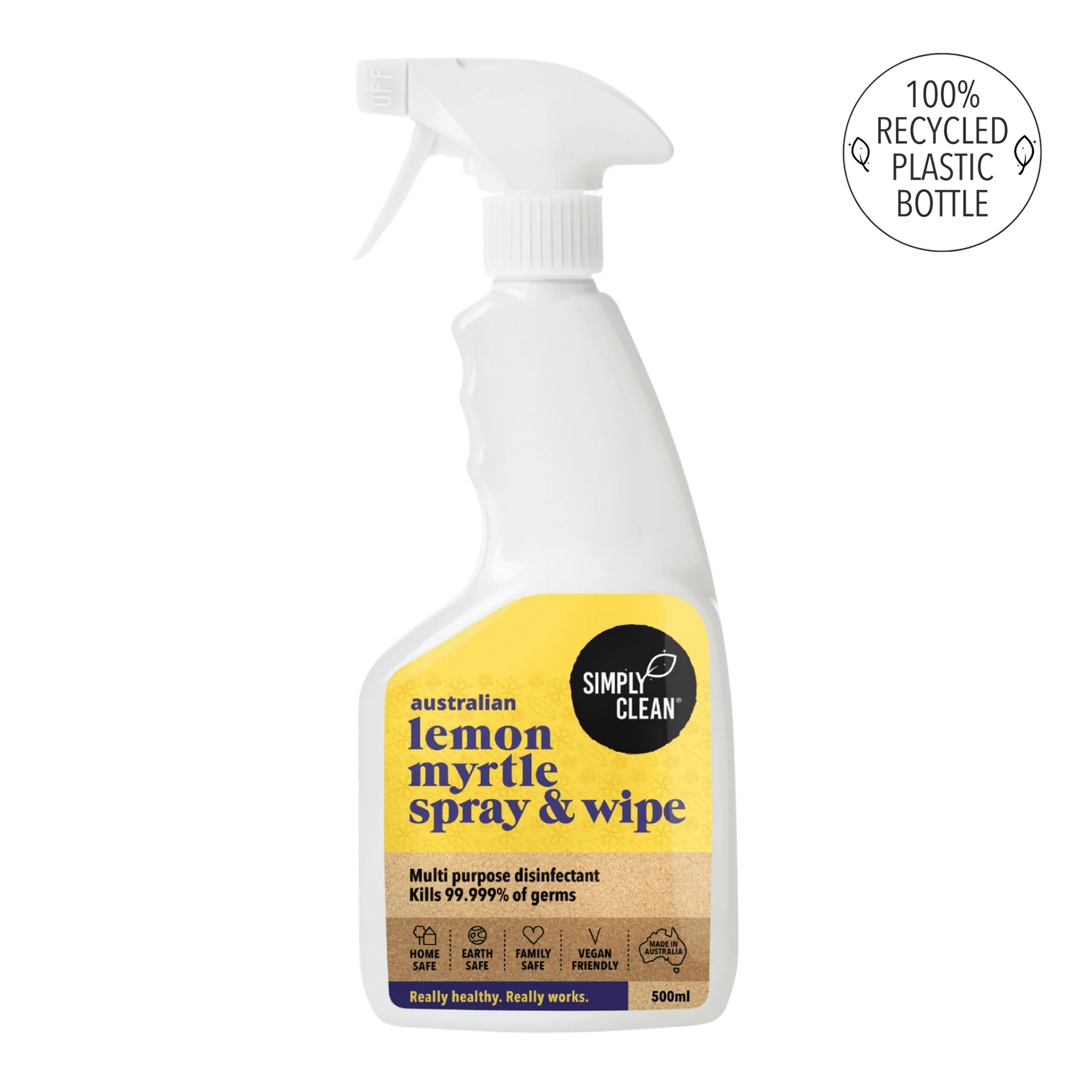 Simply Clean | Lemon Myrtle Spray & Wipe 500ml