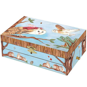 Enchantmints Music Box Owl Travellers