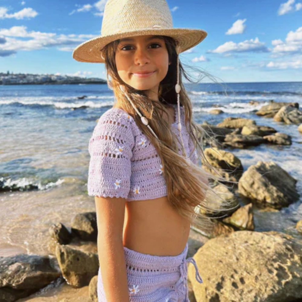 DAHLIA CROCHET SET - Lavender