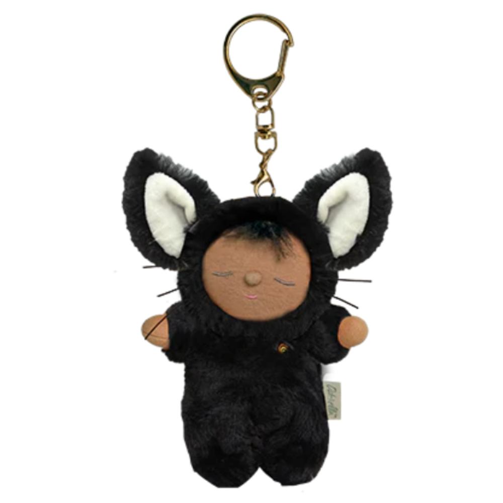 Cozy Bag Charm - Cat Nox