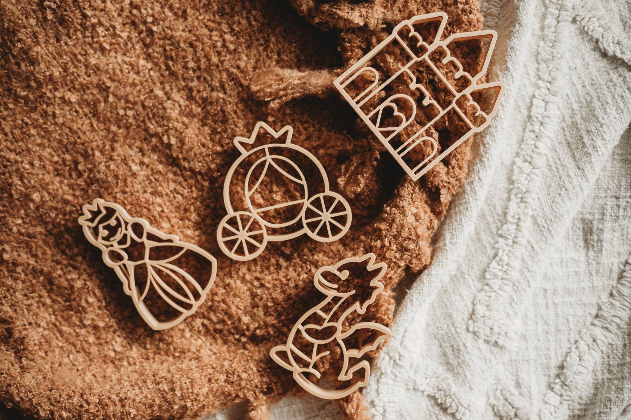 Princess Cutter Set - Eco Playdough Tool