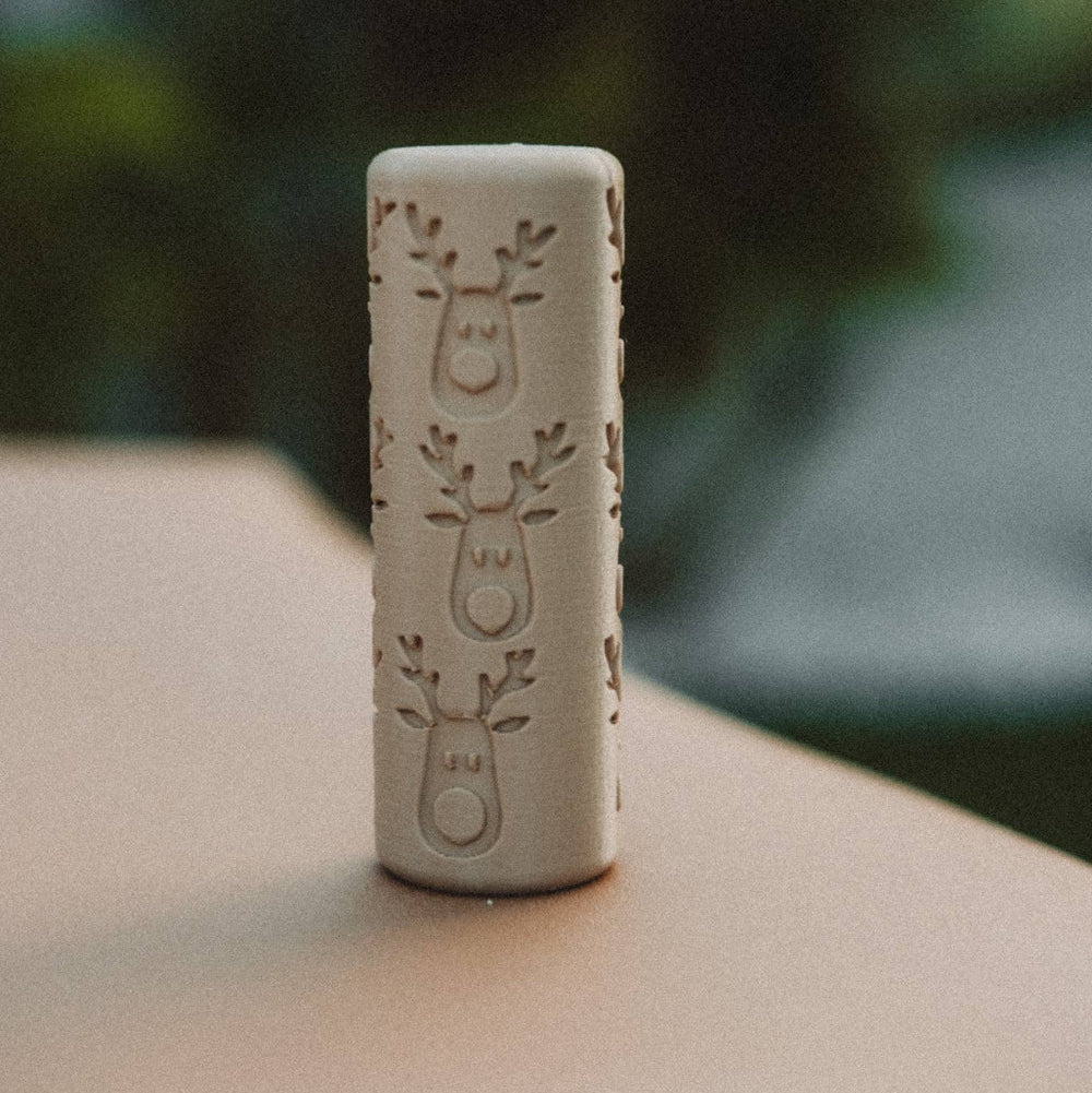Reindeer Roller - Eco Pattern Playdough Roller