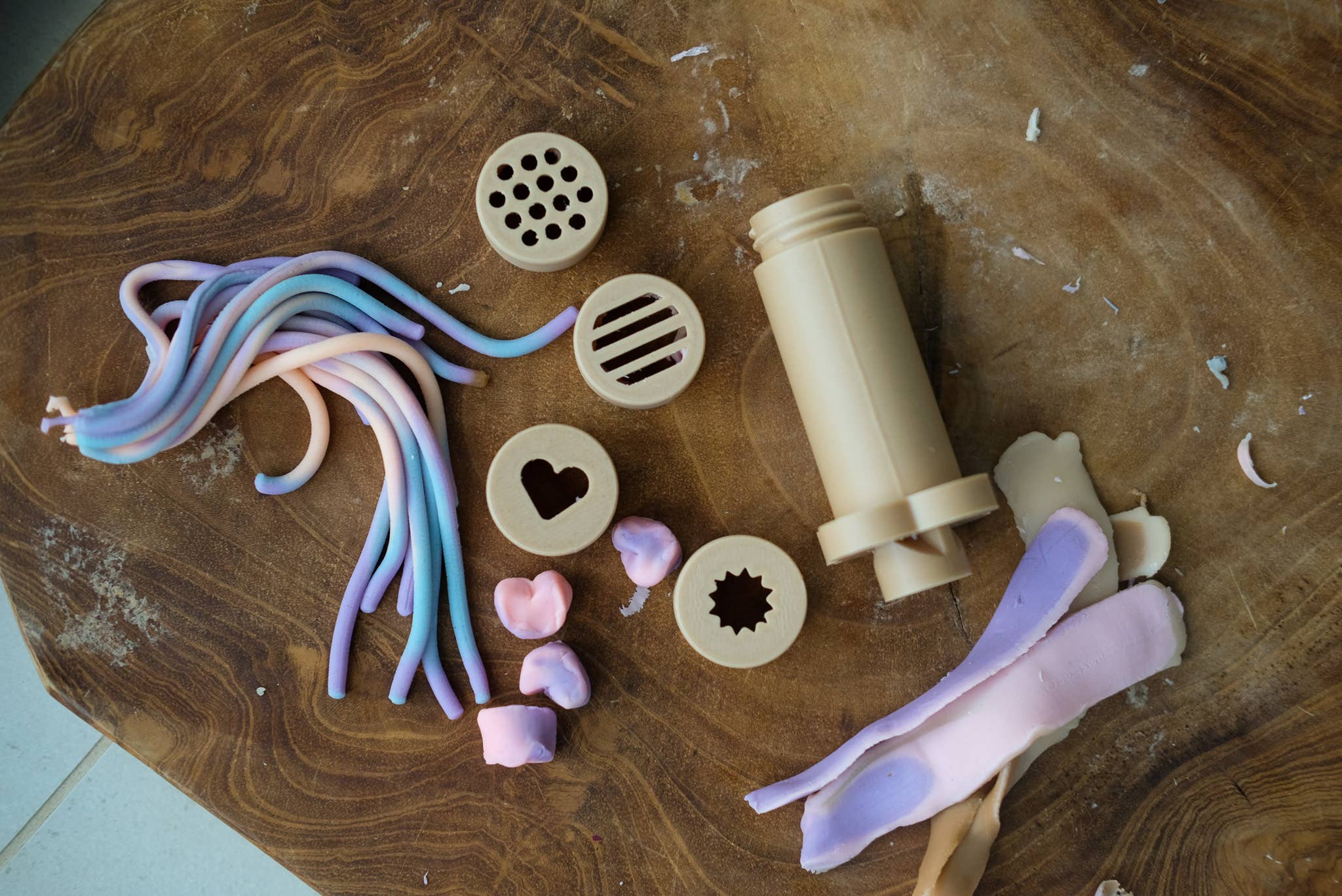 Eco Playdough Extruder – Sensory Tool for Fine Motor Play