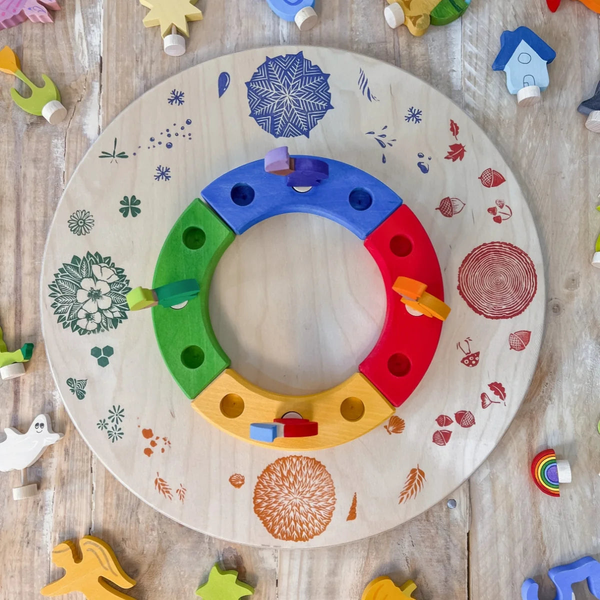 Grimm's Celebration & Birthday Rings - Rainbow small