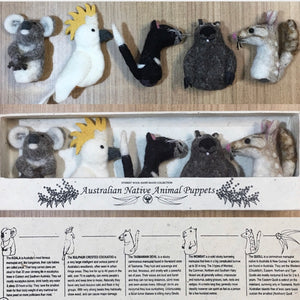 Australian Native Finger Puppet Set - Koala Crew