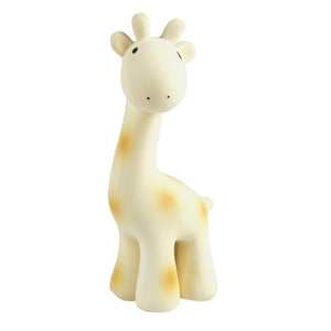 Giraffe - Natural Rubber Baby Teether Rattle & Bath Toy