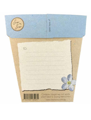Sow 'n Sow  |  Gift of Seeds Forget-Me-Not