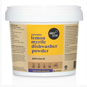 Pre Order - Simply Clean  |  Lemon Myrtle Dishwasher Powder 5kg