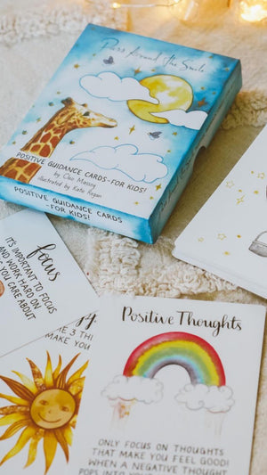 Children positive inspiration cards