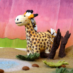 Felt Safari Giraffe Toy