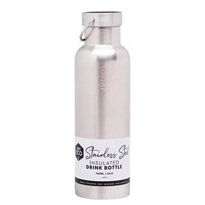 Ever Eco  |   Stainless Steel Insulated brushed Drink Bottle 750ml