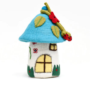 Fairies and Gnomes House - Blue Roof