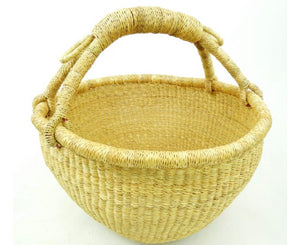 Medium Natural Vegan Basket