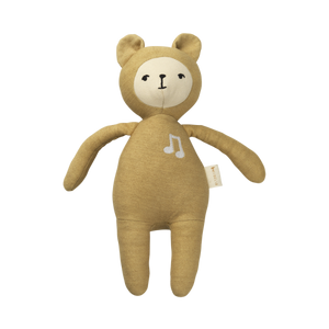 Buddy Melody Bear - Caramel with Lullaby Music Box
