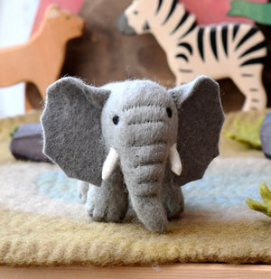 Felt Safari Elephant Toy