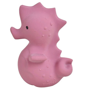Sea Horse - Natural Rubber Baby Rattle & Bath Toy