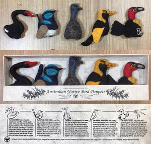 Australian Native Bird Finger Puppet Set 02