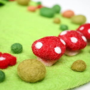 Fairy Toadstool Garden Play Mat Playscape