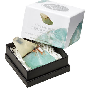 SUMMER SALT  |  Aquamarine Crystal Soap