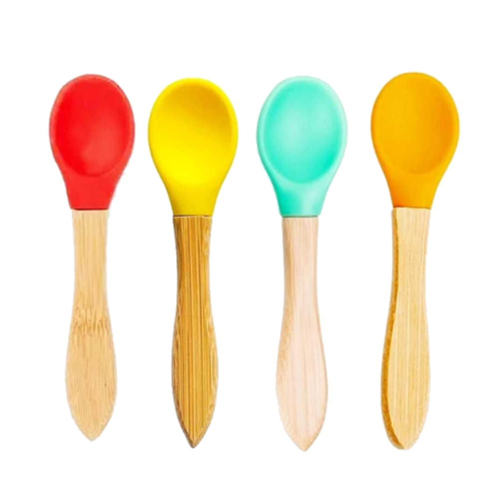 Bamboo Silicon Spoon