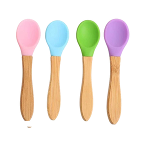 Bamboo Silicone Spoon
